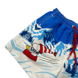 Saint Barth Costume Modello Boxer tinta unita con Stampa Bianco per Bambino SNOOPYY BIANCO SAINT BARTH 