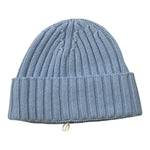 Saint Barth Cappello tinta unita con Stampa Azzurro per Bambina WENGEN AZZURRO SAINT BARTH 