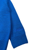 Saint Barth Maglia tinta unita con Stampa Blu per Bambino YESBUT BLU SAINT BARTH 