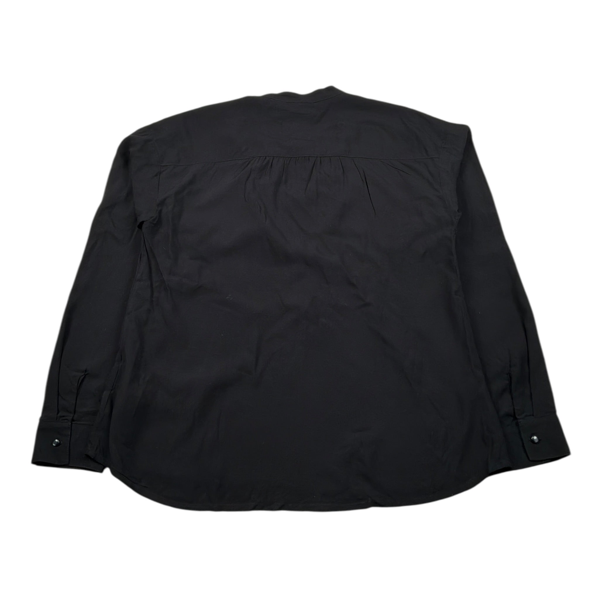 Sarabanda Camicia Manica Lunga Tinta Nita Collo Coreano Nero per Bambino 04250 NERO SARABANDA 