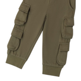 Sarabanda Pantalone Modello Tuta con Tasconi Verde per Neonato 0A170N VERDE SARABANDA 