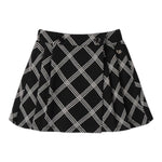 Sarabanda Gonna tinta unita con Stampa Nero per Bambina 0A260 NERO SARABANDA 