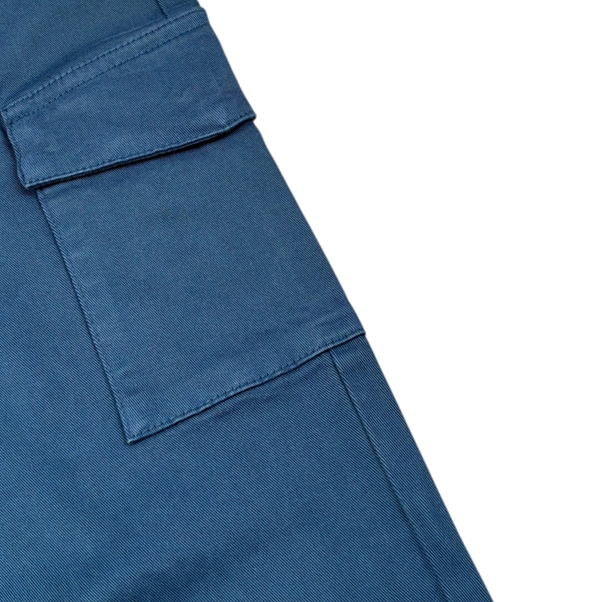Sarabanda Pantalone tinta unita con Elastico In Vita Blu per Bambino 0F042 BLU SARABANDA 