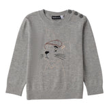 Sarabanda Maglia Girocollo tinta unita Grigio per Bambino 0F105 GRIGIO SARABANDA 