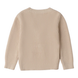 Sarabanda Cardigan tinta unita Beige per Bambino 0F14689 BEIGE SARABANDA 
