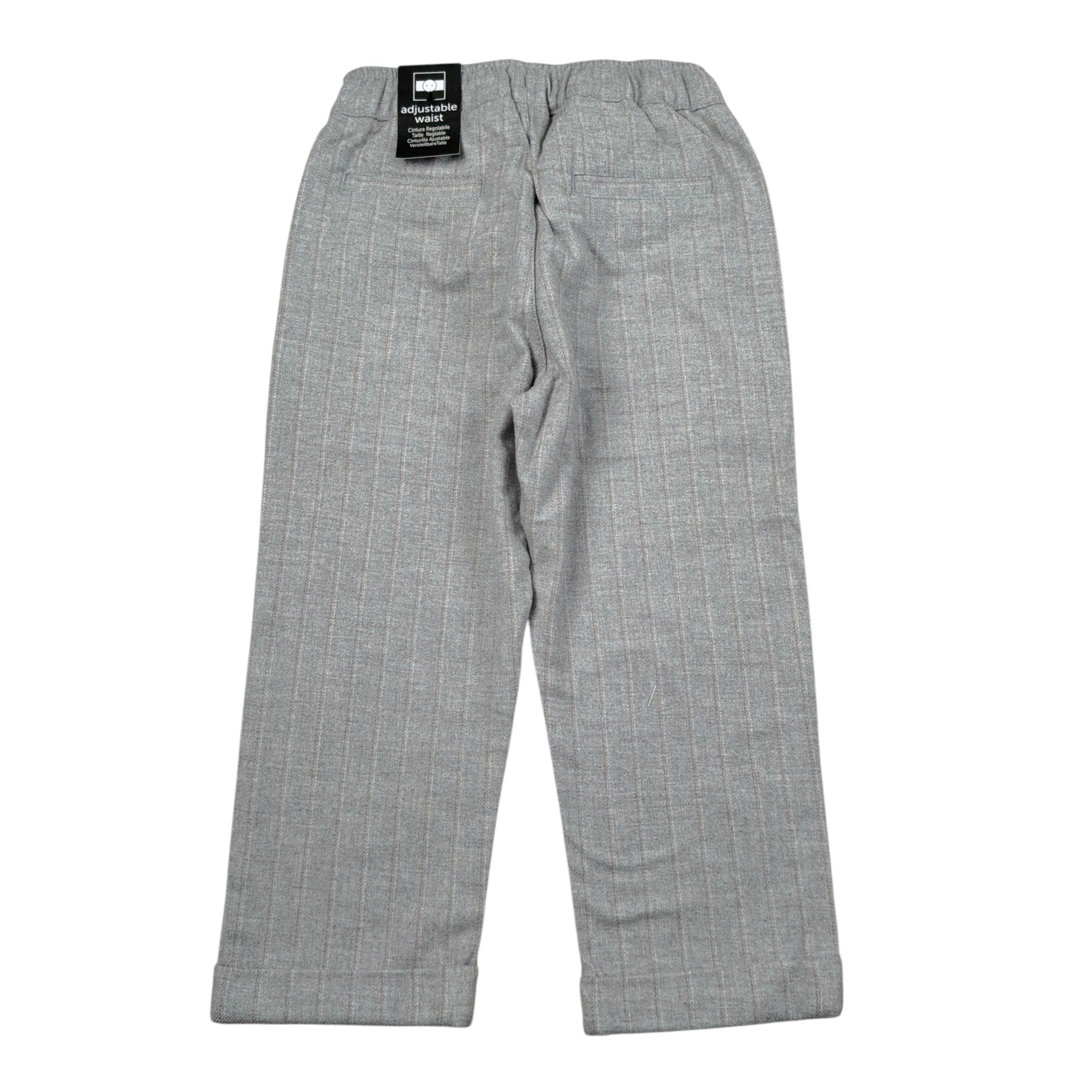 Sarabanda Pantalone tinta unita con Elastico In Vita Grigio per Bambino 0F161 GRIGIO SARABANDA 
