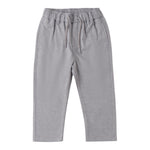 Sarabanda Pantalone tinta unita con Elastico In Vita Grigio per Bambino 0F162 GRIGIO SARABANDA 