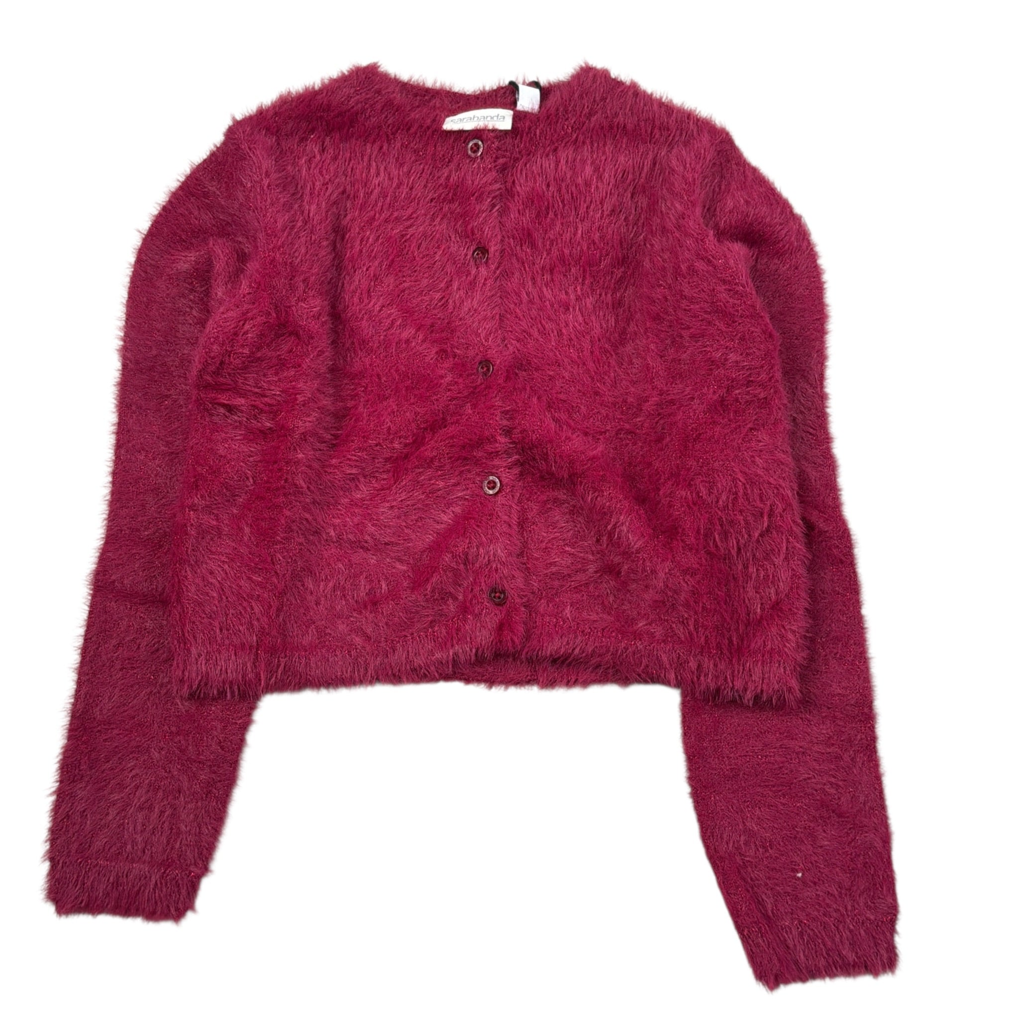 Sarabanda Cardigan tinta unita Viola per Neonata 0F335N VIOLA SARABANDA 