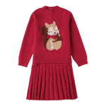 Sarabanda Completo 2Pz Maglia-Gonna Fuxia per Neonata 0F366X FUXIA SARABANDA 