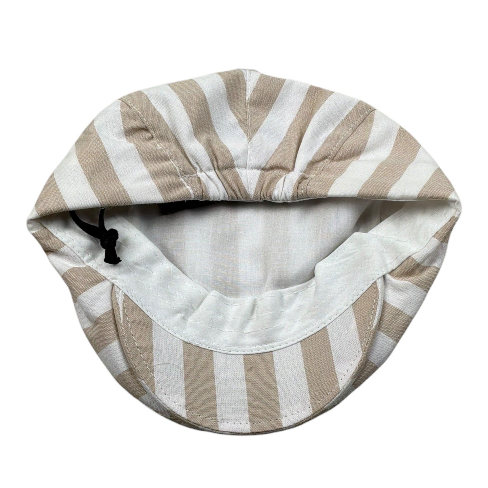 Sarabanda Coppola Bicolore Bianco/Beige per Neonato 0J800 BIANCO/BEIGE SARABANDA 