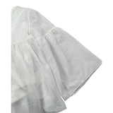 Sarabanda Camicia Manica Lunga tinta unita con Canotta Bianco per Bambina 0W993 BIANCO SARABANDA 
