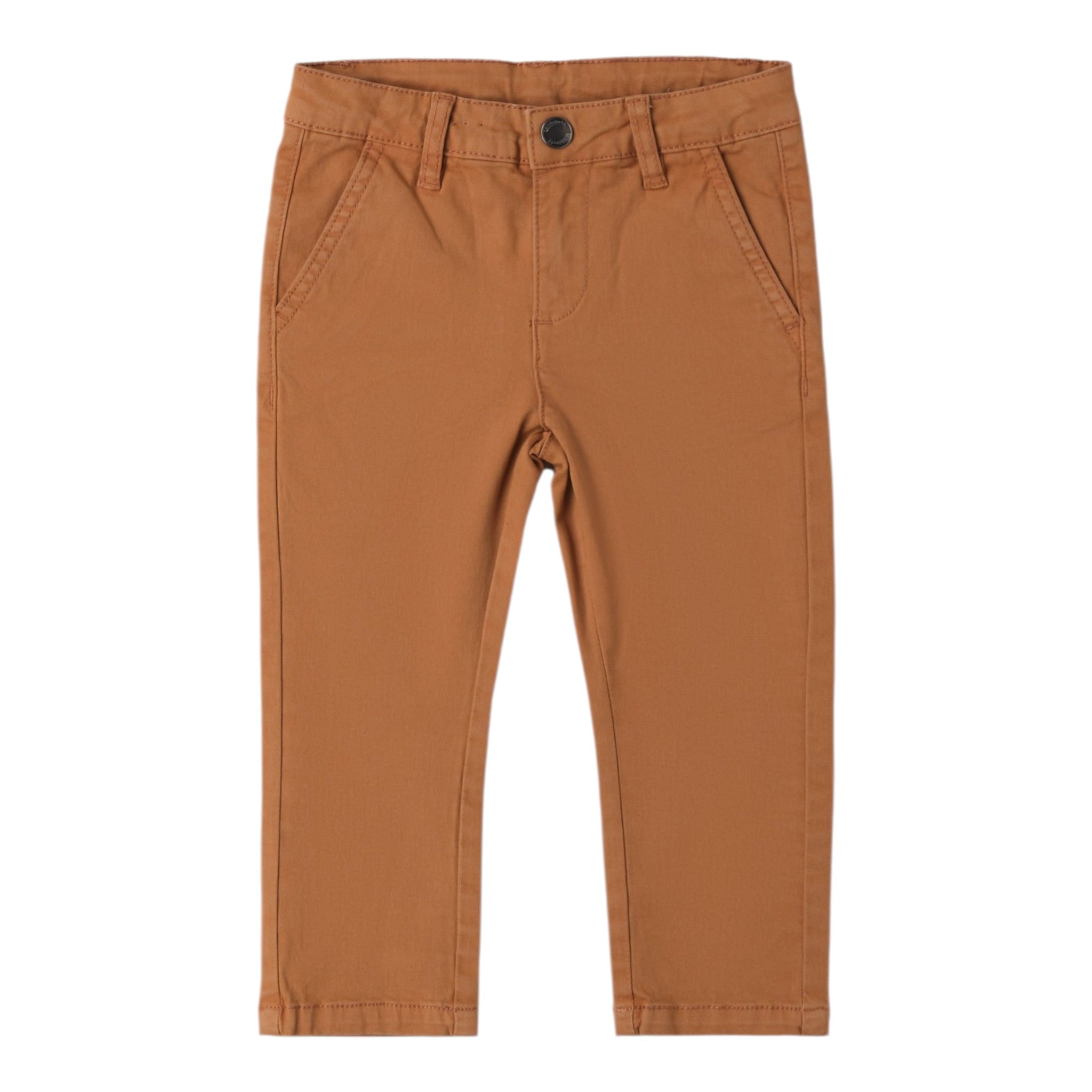 Sarabanda Pantalone tinta unita con Girovita Regolabile Cammello per Bambino OF160 CAMMELLO SARABANDA 