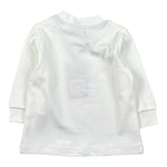 Sarabanda Shirt tinta unita con Logo Bianco per Neonato X702 BIANCO SARABANDA 