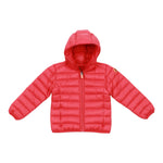 Save The Duck Giubbino tinta unita con Zip E Cappuccio Rosso per Neonato I30003XG ROSSO SAVE THE DUCK 