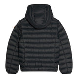 Save The Duck Giubbino tinta unita con Cappuccio Nero per Neonata J30650BN NERO SAVE THE DUCK 