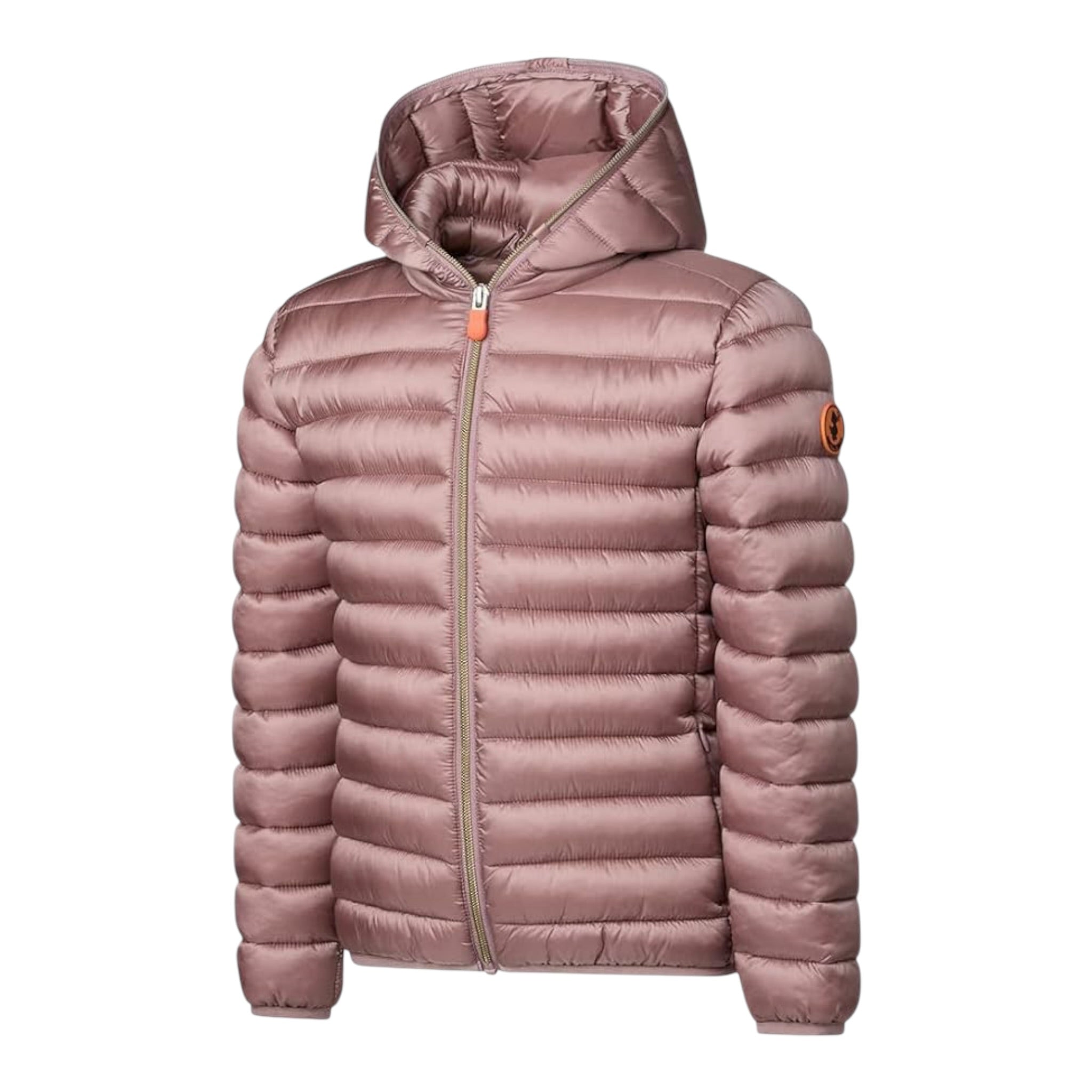 Save The Duck Giubbino tinta unita con Cappuccio Rosa per Neonata J32310GX ROSA SAVE THE DUCK 