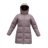 Save The Duck Giubbino tinta unita con Zip E Cappuccio Viola per Bambina J40060G VIOLA SAVE THE DUCK 