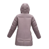 Save The Duck Giubbino tinta unita con Zip E Cappuccio Viola per Bambina J40060G VIOLA SAVE THE DUCK 