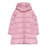Save The Duck Giubbino tinta unita con Zip E Cappuccio Rosa per Bambina J40270GMEGA21J ROSA SAVE THE DUCK 