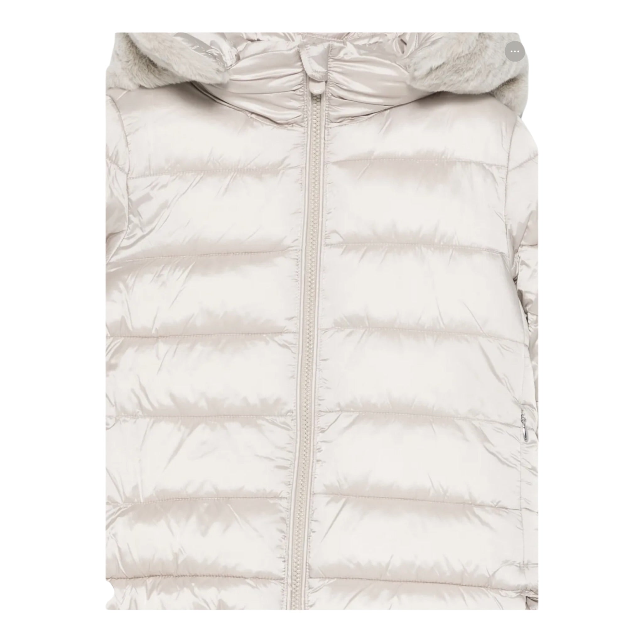 Save The Duck Giubbino tinta unita con Zip E Cappuccio Beige per Neonata J40280GJADE21 BEIGE SAVE THE DUCK 