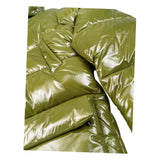 Save The Duck Giubbino tinta unita con Cappuccio Verde per Bambino J40292B VERDE SAVE THE DUCK 