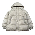 Save The Duck Giubbino tinta unita con Cappuccio Beige per Bambina J41883B BEIGE SAVE THE DUCK 