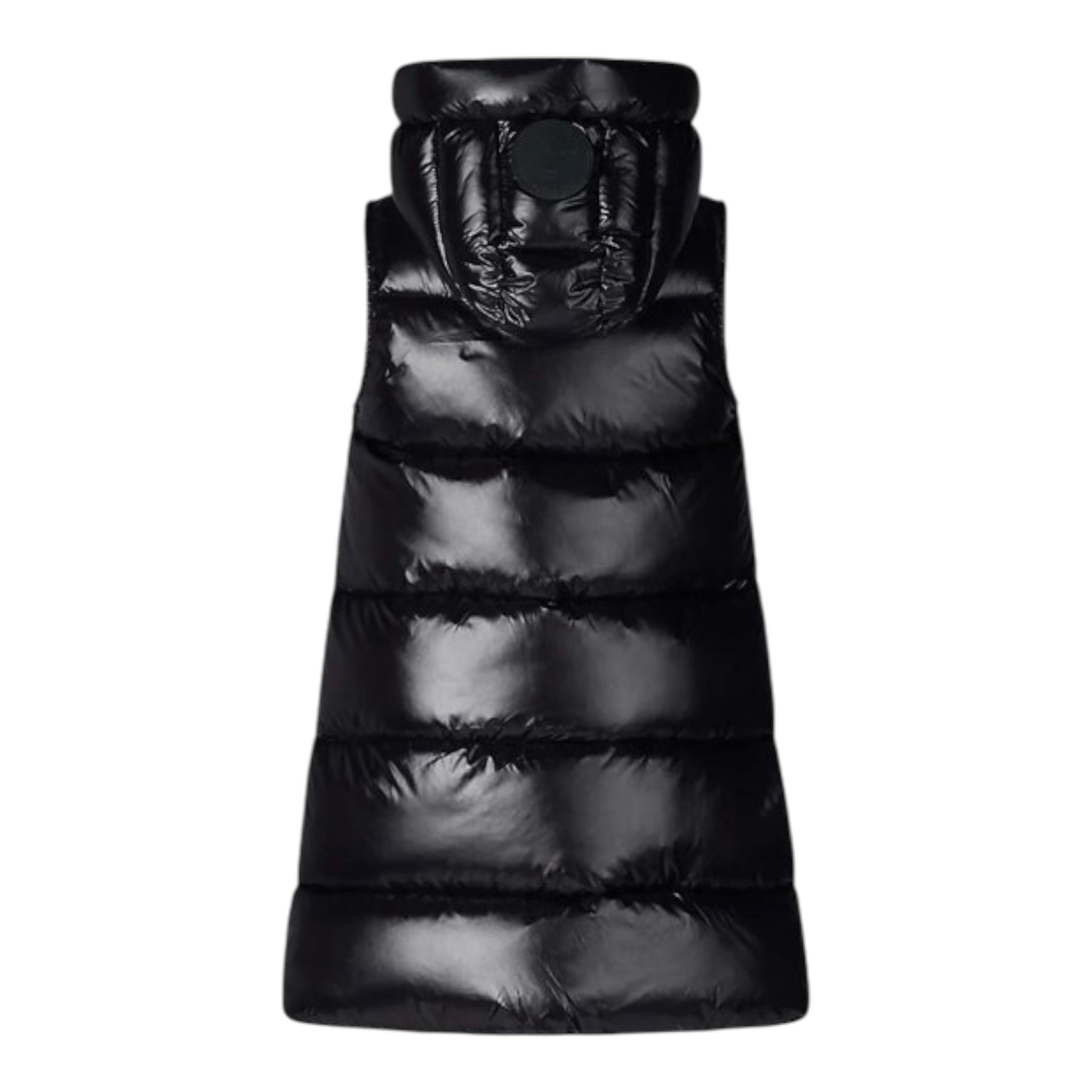 Save The Duck Giubbino Smanicato tinta unita con Cappuccio Nero per Bambina J80302G NERO SAVE THE DUCK 