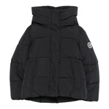 Save The Duck Giubbino tinta unita con Zip E Cappuccio Nero per Bambino P32517GLEAF21 NERO SAVE THE DUCK 