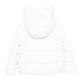 Save The Duck Giubbino tinta unita con Zip E Cappuccio Bianco per Neonato P32517GXXN BIANCO SAVE THE DUCK 