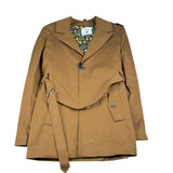 Shako' Cappotto tinta unita con Cintura Cammello per Bambina KSK0615 CAMMELLO SHAKO' 