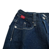 Siviglia Jeans tinta unita con Elastico In Vita Blu per Bambino SVBPT00706 BLU SIVIGLIA 