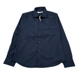 Siviglia Camicia Manica Lunga tinta unita Blu per Bambino SVBSH00643 BLU SIVIGLIA 