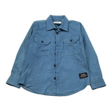 Siviglia Camicia Manica Lunga tinta unita Azzurro per Bambino SVBSH00646 AZZURRO SIVIGLIA 