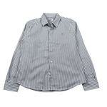 Siviglia Camicia Manica Lunga Fantasia A Righe Bianco/Blu per Bambino SVJSH00635 BIANCIO/BLU SIVIGLIA 