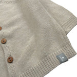 Snug Cardigan tinta unita con Bottoni Beige per Bambino 930AR5W003140J BEIGE SNUG 