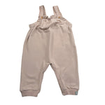 Snug Salopette tinta unita con Ricami Rosa Antico per Neonata 930AU5W054B47 ROSA ANTICO SNUG 