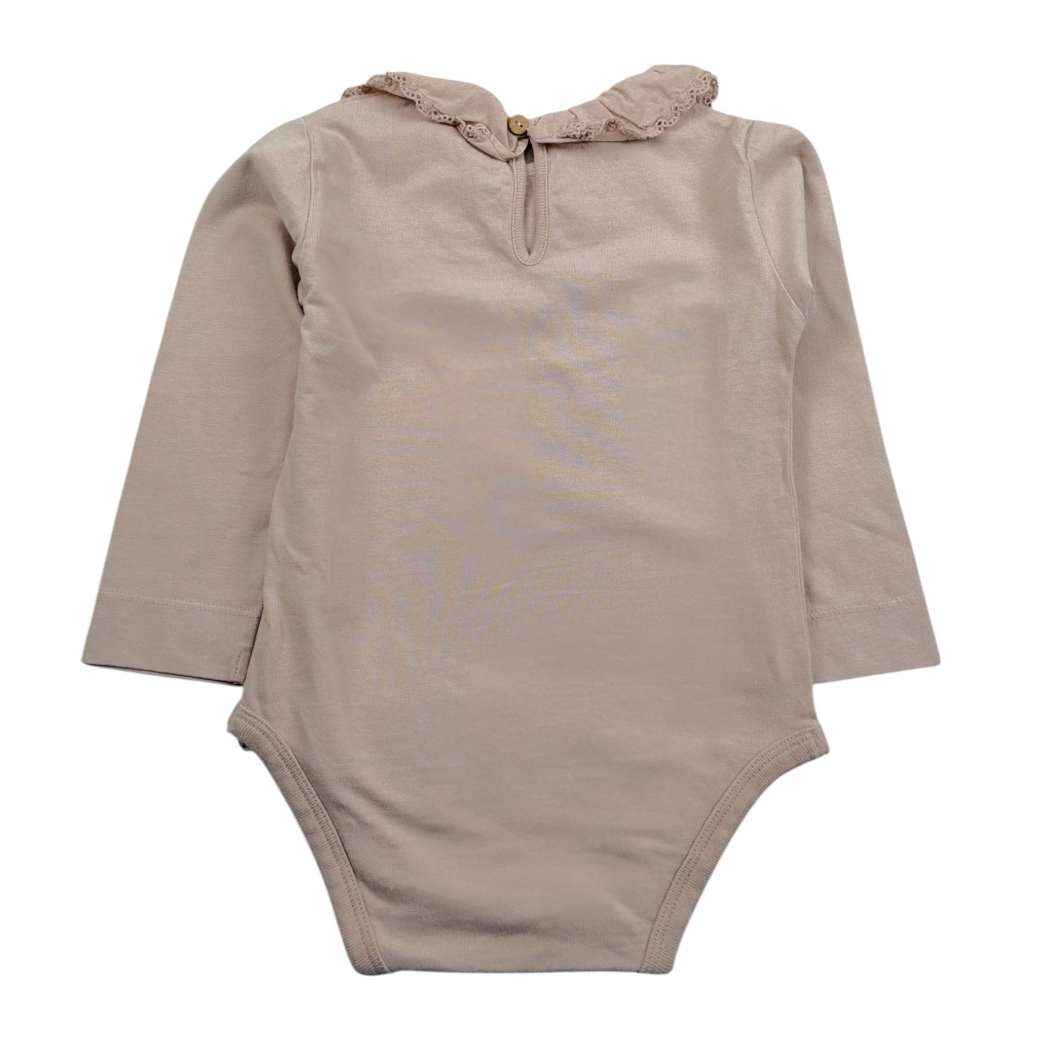 Snug Body tinta unita con Colletto Rosa Antico per Neonata 930AX5W064G21 ROSA ANTICO SNUG 