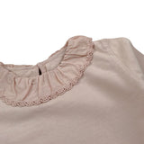 Snug Body tinta unita con Colletto Rosa Antico per Neonata 930AX5W064G21 ROSA ANTICO SNUG 
