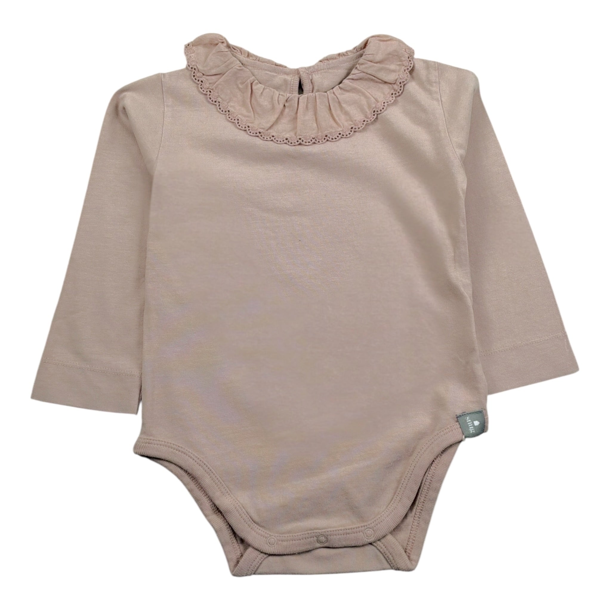 Snug Body tinta unita con Colletto Rosa Antico per Neonata 930AX5W064G21 ROSA ANTICO SNUG 