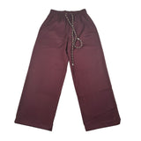 So Twee By Miss Grant Pantalone tinta unita Modello Palazzo Bordeaux per Bambina ST0194 BORDEAUX SO TWEE BY MISS GRANT 