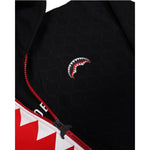 Sprayground Felpa Bicolore con Zip E Cappuccio Rosso/Nero per Bambino SPY1320G ROSSO/NERO SPRAYGROUND 