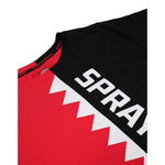 Sprayground T-Shirt Bicolore con Stampa Rosso/Nero per Bambino SPY1321 ROSSO/NERO SPRAYGROUND 