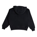 Sprayground Felpa tinta unita con Zip E Cappuccio Nero per Bambino SPY1369GBLK NERO SPRAYGROUND 
