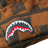 Sprayground Cappello tinta unita con Logo Marrone per Bambino SPY15010GREY MARRONE SPRAYGROUND 