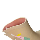 Stella Mccartney Stivali tinta unita In Gomma con Stampa Rosa per Bambina TT0A96 ROSA STELLA McCARTNEY 