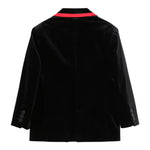 Stella Mccartney Giacca In Camoscio tinta unita Nero per Bambina TV2D54 NERO STELLA McCARTNEY 