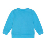 Stella Mccartney Felpa Chiusa Girocollo tinta unita con Stampa Azzurro per Neonato TV4600 AZZURRO STELLA McCARTNEY 