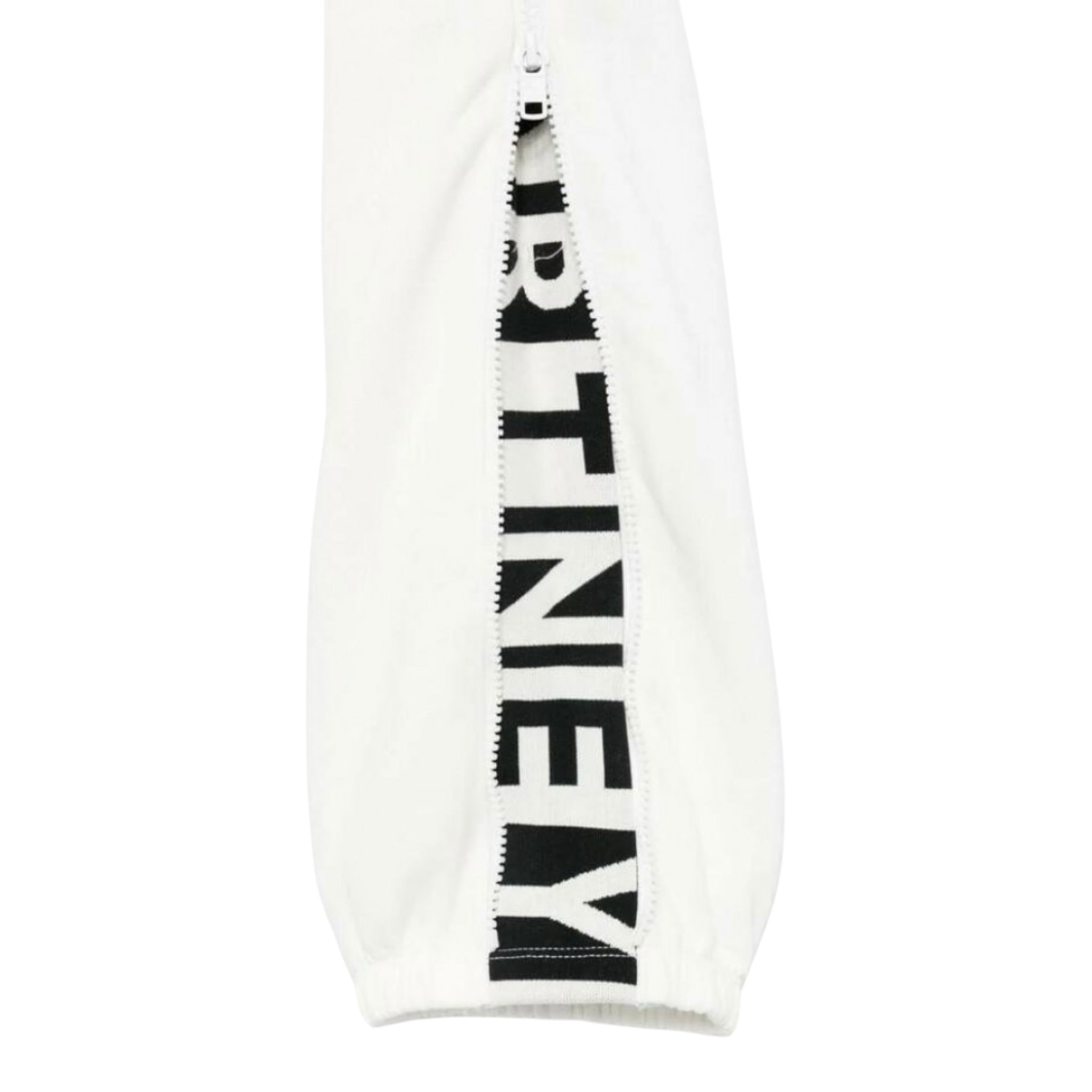Stella Mccartney Pantalone tinta unita Modello Tuta con Zip Bianco per Bambina TV6C30 BIANCO STELLA McCARTNEY 