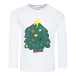 Stella Mccartney Shirt Girocollo tinta unita con Stampa Bianco per Neonato TV8P10 BIANCO STELLA McCARTNEY 