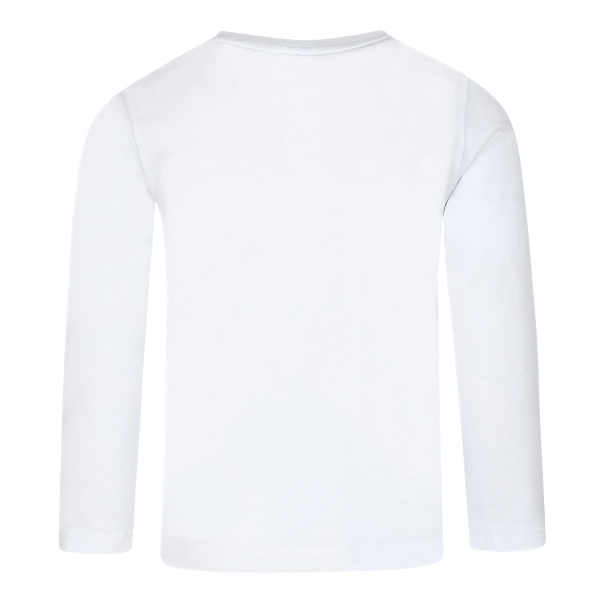 Stella Mccartney Shirt Girocollo tinta unita con Stampa Bianco per Neonato TV8P10 BIANCO STELLA McCARTNEY 